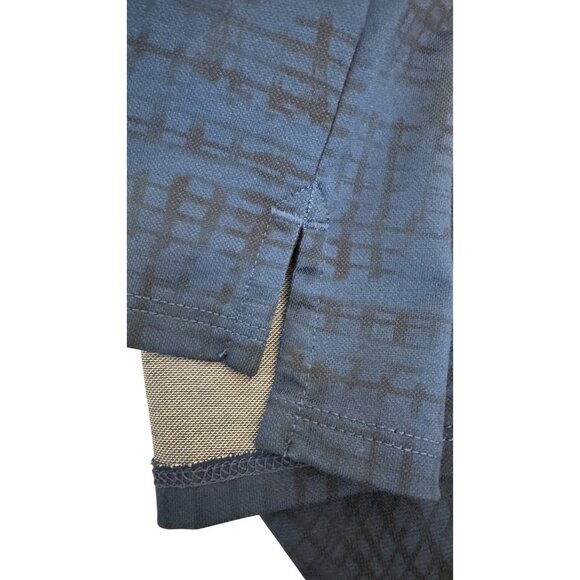 NWT VRST XXL Mens Blue Graphic Polo Golf Shirt Moisture-Wicking & Breathable - Picture 7 of 15